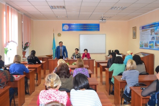 Meeting with S.S. Mausymbaev