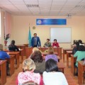 Meeting with S.S. Mausymbaev